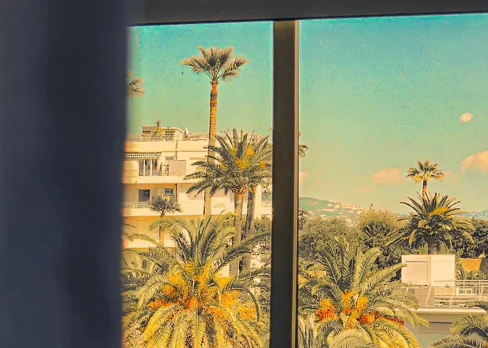 South Of France Near Beach, Palais Des Festivals And Croisette Cannes